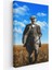 Atatürk Portre Tablosu Mustafa Kemal Atatürk Dikdörtgen Dekoratif Kanvas TABLO-FE-129 1