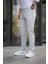 Erkek Beli Bağcıklı Duble Paça Örme Pamuklu Kumaş Jogger Pantolon 1