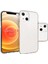 iPhone 13 Kılıf Xemu Süper Silikon Kapak-Renksiz 1