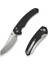 Sixgill Thumb Stud & Crossbar Lock Knife Black G10 Handle Çakı 2
