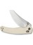 Sixgill Thumb Stud & Crossbar Lock Knife Ivory G10 Handle Çakı 4