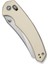 Sixgill Thumb Stud & Crossbar Lock Knife Ivory G10 Handle Çakı 5