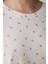 Gardenya Hailee Çiçekli Pamuklu Bisiklet Yaka Kısa Kollu Pijama Takımı 2