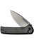 Conspirator Flipper & Button Lock Knife Black Micarta Handle 4