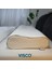 Ortopedik Yastık Visko Yastık Velicia Boyun Destekli Yastık Doğal Viskon Kılıflı 55 x 35 x 12-10 cm 3
