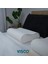 Ortopedik Yastık Visko Yastık Velicia Boyun Destekli Yastık Doğal Viskon Kılıflı 55 x 35 x 12-10 cm 6