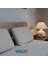 Visco Yastık Ergonomik Yastık Fiore Doğal Keten Kılıflı Yastık 65x40x14 cm 1
