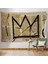Jean Michel Basquiat Notlar ve Taç Eseri Kanvas Duvar ÖRTÜSÜ-HALISI-5001 6