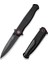 RS71 Flipper & Thumb Stud Knife All Black G10 Handle Çakı 2