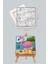 Sevimli Pembe Flamingo, Çocuk Eğitici Tuval Boyama Hobi SETI-9120 4