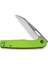 Guile Front Flipper & Thumb Hole Knife Green G10 Handle Satin Finished Çakı 4