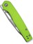 Guile Front Flipper & Thumb Hole Knife Green G10 Handle Satin Finished Çakı 5