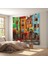 Renkli Hollanda Evleri Kanvas Duvar ÖRTÜSÜ-HALISI-5865 7