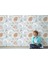 Uyuyan Doğa Canlıları Desenli Çocuk Odası Duvar KAĞIDI-5753 1