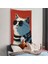 Cool Kedi Duvar ÖRTÜSÜ-7643 2
