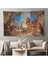 Duvar Örtüsü / Halısı Isa'nın Doğumu ve Meryem Kaliteli Kanvas KUMAŞ-4067 1