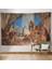 Duvar Örtüsü / Halısı Isa'nın Doğumu ve Meryem Kaliteli Kanvas KUMAŞ-4067 2