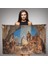 Duvar Örtüsü / Halısı Isa'nın Doğumu ve Meryem Kaliteli Kanvas KUMAŞ-4067 3