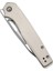 Guile Front Flipper & Thumb Hole Knife Ivory G10 Handle Satin Finished Çakı 5
