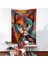 Pablo Picasso Tarzı - Soyut Renkli Kedi Duvar ÖRTÜSÜ-7375 8