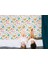 Çiçekler ve Kuşlar Temalı Öğretici Çocuk Odası Duvar KAĞIDI-5724 4