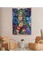 Mona Lisa Grafitti Pop Art Duvar Örtüsü - HALISI -6216 1