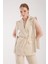 Bej Renk Premium Kumaş Yelek Pantolon Takım Elbise 1