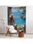 Deniz Manzarasınız Izleyen Kadın Duvar ÖRTÜSÜ-7866 7