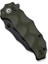 Natterjack Flipper & Thumb Stud & Button Lock Knife Milled Od Green G10 Handle Çakı 5