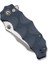 Natterjack Flipper & Thumb Stud & Button Lock Knife Milled Neutral Blue G10 Handle Çakı 5