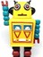 Decotown Nostaljik Sevimli Uzaylı Robot Şeklinde Figür Biblo 4