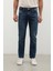 Erkek Regular Jean Pantolon Koyu Mavi 8