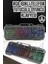 Q Klavye Rgb Işıklı Klavye ve Mouse Seti Kablolu Mouse Hediyeliş 2