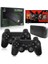 Çift Kollu 2.4g Kablosuz Retro 4K Game Stick 3500 Oyun Atari Hd Görüntü si 3