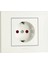 12 Adet Çocuk Korumalı Topraklı Priz Grano Beyaz Çerçeveli* 1