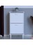 UMAY Ayaklı Kapı Önü 52 x 90 x 26 cm’ lik 2 Düşer Kapak 4 Göz Bölmeli Ayakkabılık 4
