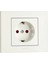 Grano Beyaz Çocuk Korumalı Topraklı Priz Çerçeveli 1