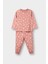 Kız Bebek Pijama Takımı Kalp Desenli Uzun Kollu Penye Üst Uzun Alt E9481A525AU 1