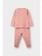 Kız Bebek Pijama Takımı Kalp Desenli Uzun Kollu Penye Üst Uzun Alt E9481A525AU 3