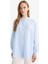 Relax Fit Bisiklet Yaka Gofre Dokulu Uzun Kollu Tunik D4145AX25AU 3