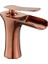 Şelale Lavabo Bataryası Pvd Rose Gold - Aç - Kapa 1