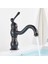 Royal Kısa Siyah Lavabo Bataryası 5