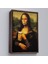 Çerçeveli Bira Içme Mona Lisa Kanvas Tablo, Olağandışı Mona Lisa Kanvas TABLO-5219 2
