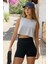 Aura Crop Atlet Gri Melanj 1