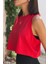 Aura Crop Atlet Kırmızı 3