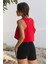 Aura Crop Atlet Kırmızı 4