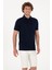 Erkek Lacivert Tişört Basic 50306015-VR033 3