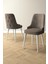 Mabel Beyaz 80X132 Açılabilir Mdf Masa Yemek Odası Takımı, Mutfak Takımı 4 Sandalye 1 Bench 3