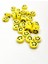 90 Adet 10 mm Polimer Kil Fimo Boncuk Takı Bileklik + 5 Metre Misina - Smile - Nazar - Love 4