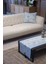 Pamuklu Kumaş Runner ve Kırlent Takımı (55X165 cm Runner; 2 Adet 50X50 cm Kırlent Kılıfı) 1